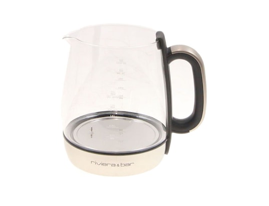 Verseuse Riviera & Bar 1.2L - En Acier Inoxydable Résistant à La Chaleur, Idéale Pour Café, Thé, Eau