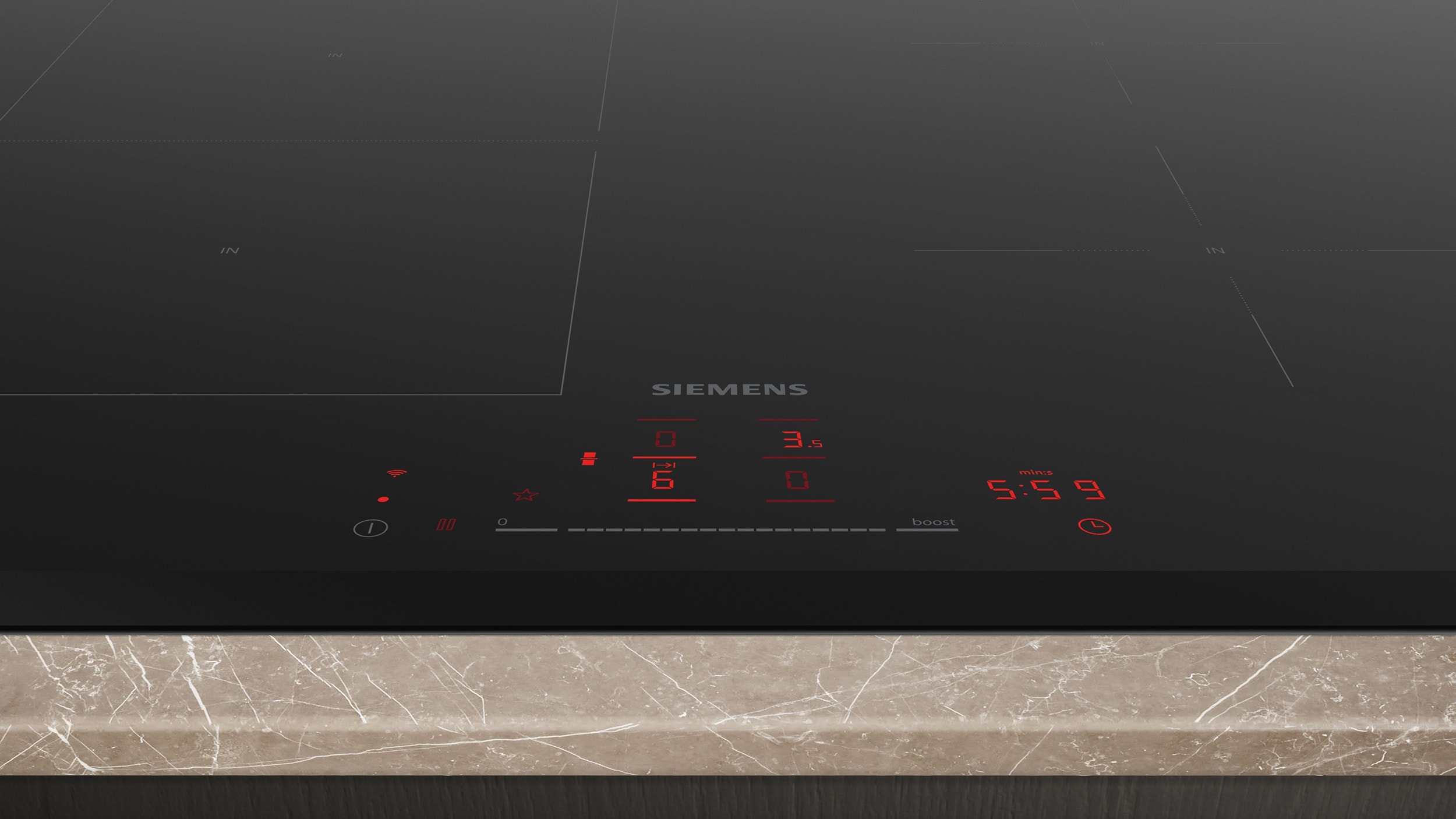 SIEMENS ED751HSB1E, IQ500, 70 cm, Plaque induction Pas Cher