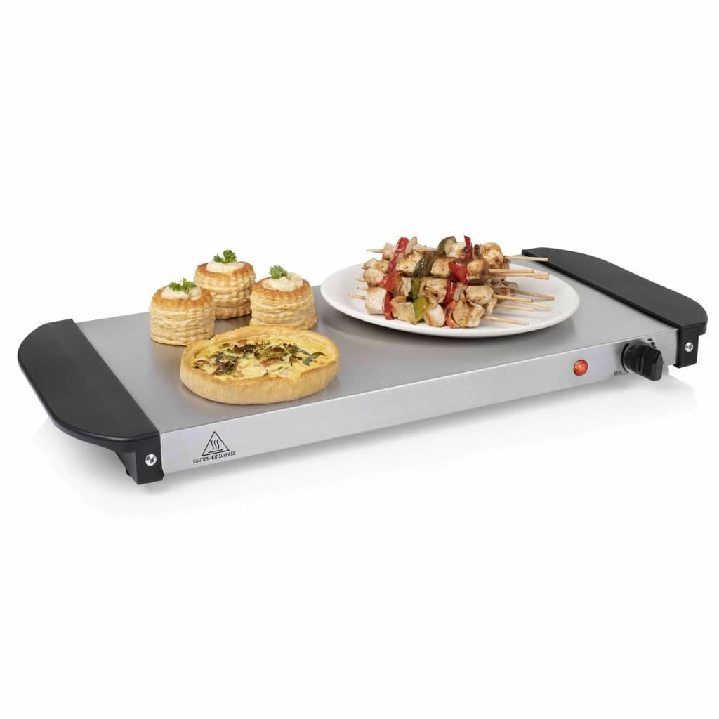Chauffe-plat Pour Buffet 200 W 4,2 L Acier Inoxydable Argenté Tristar à Prix