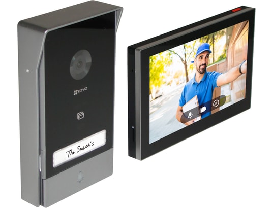 Visiophone - EZVIZ - HP7- 2 ENTRY KIT - 2 platines de rue - Ecran int