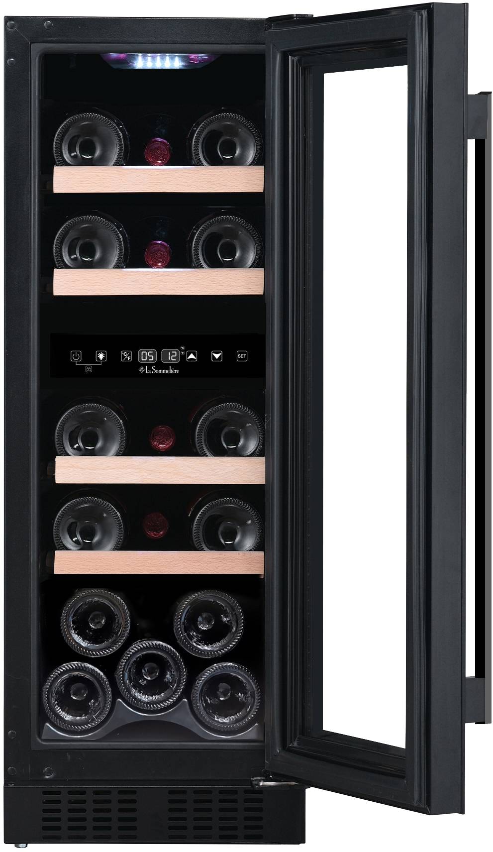 Cave à vin encastrable de service LA SOMMELIERE LSBU18DZ, 30 cm, 18