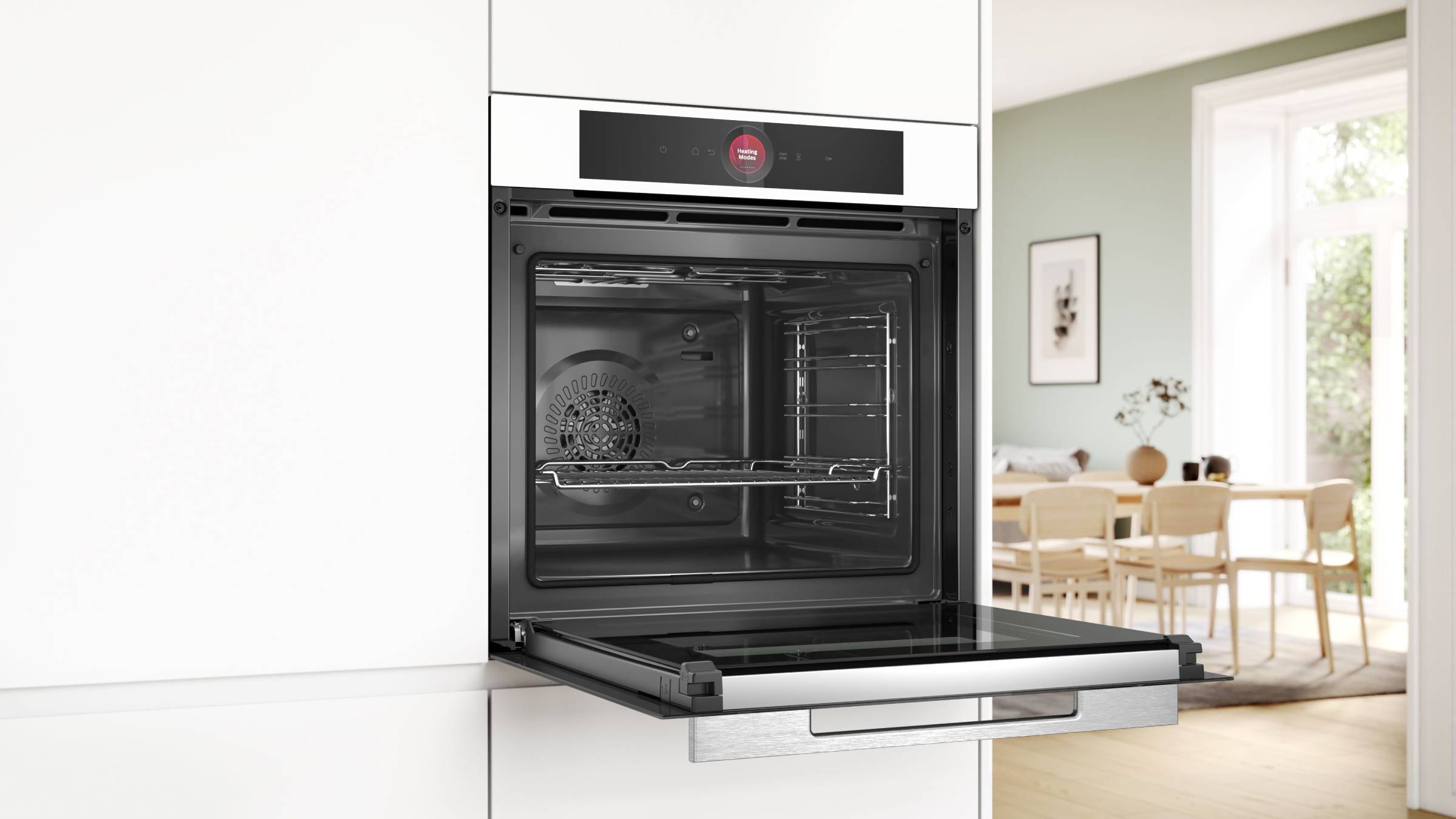 Four encastrable pyrolyse BOSCH HBG7741W1, Série 8, 71 litres, 14 modes