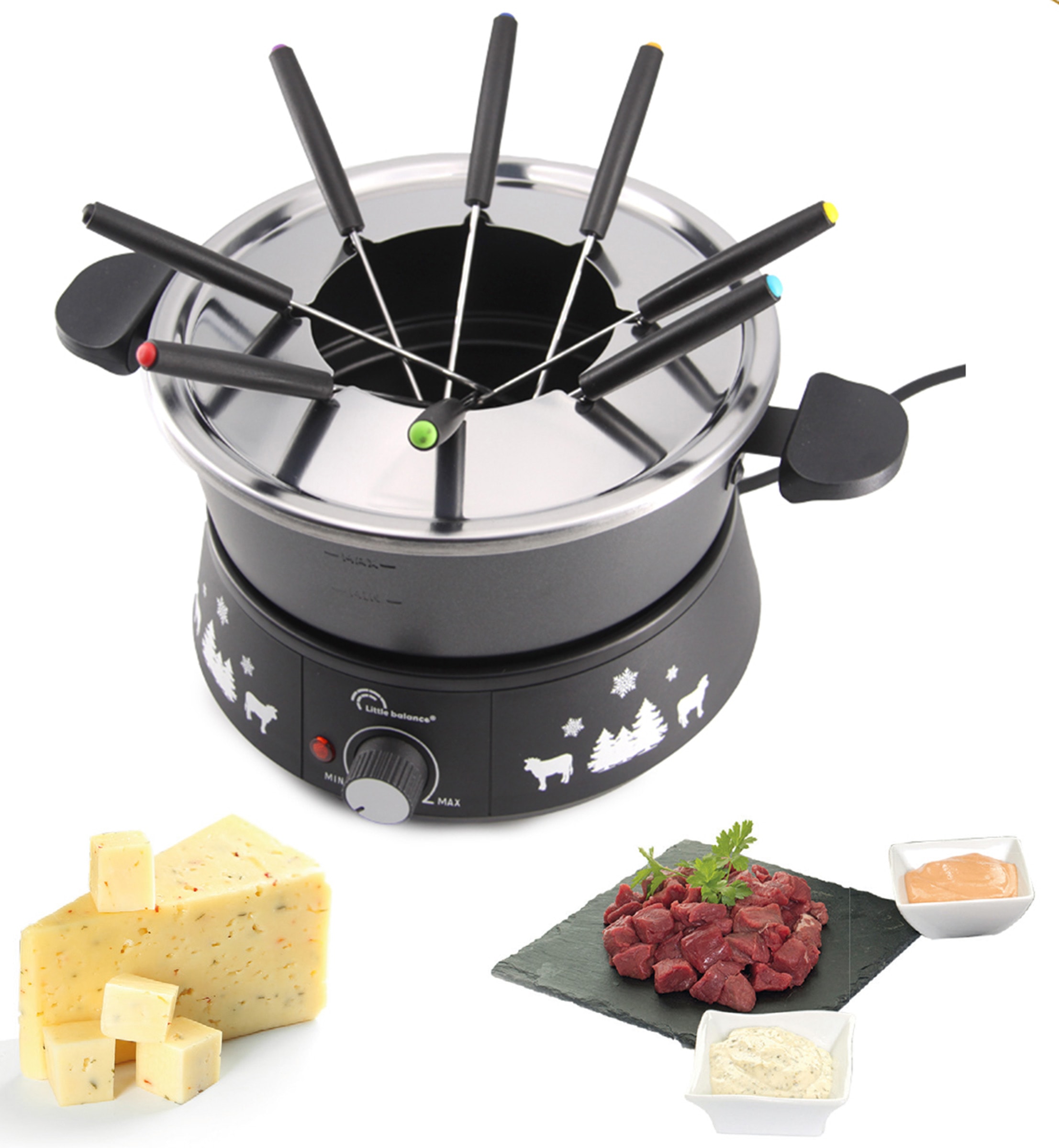 Appareil à fondue LITTLE BALANCE Gourmet 8 personnes