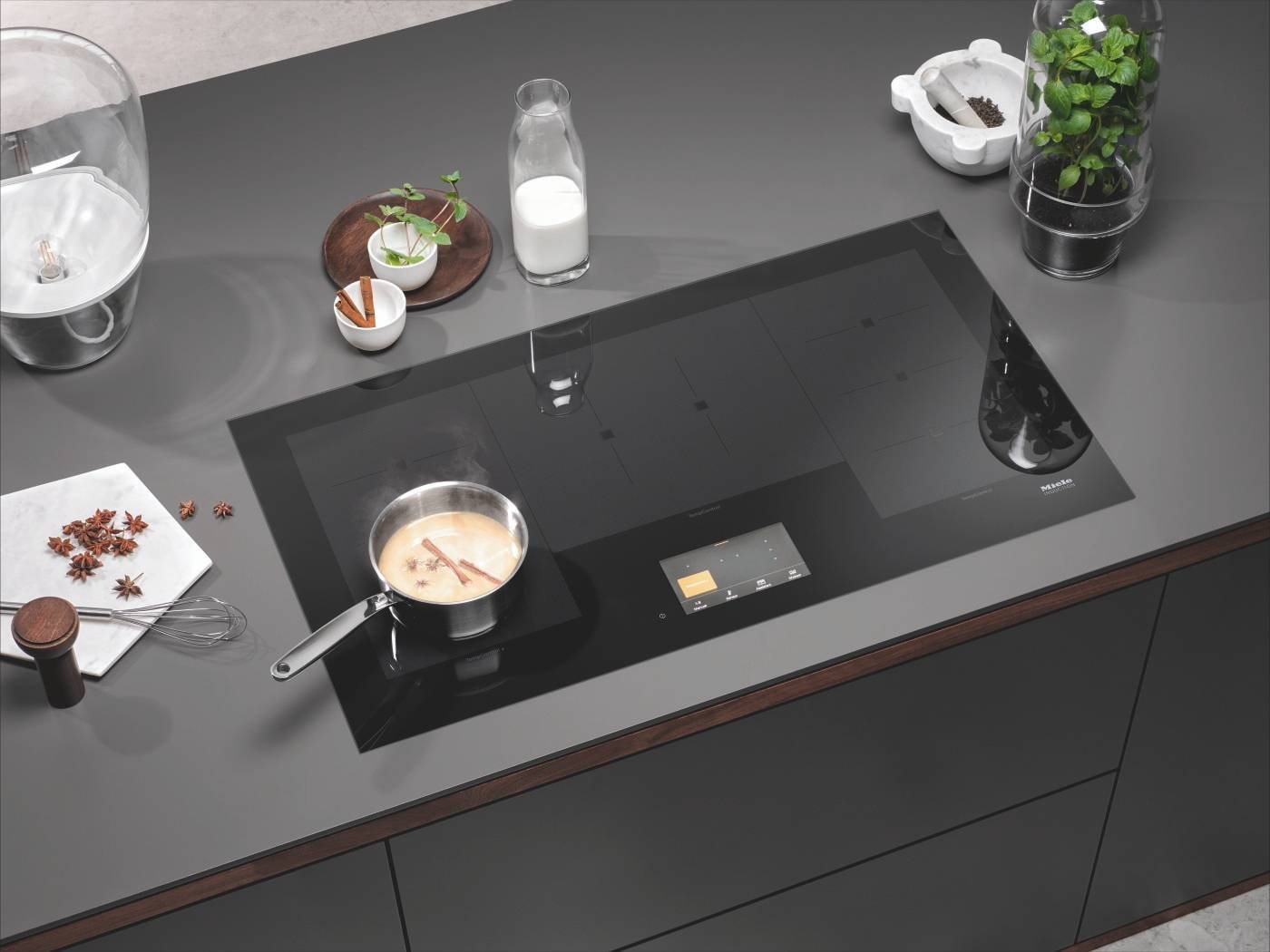 MIELE KM 7999 FL, 93.6 cm, Zones flexibles - Plaque induction Pas Cher