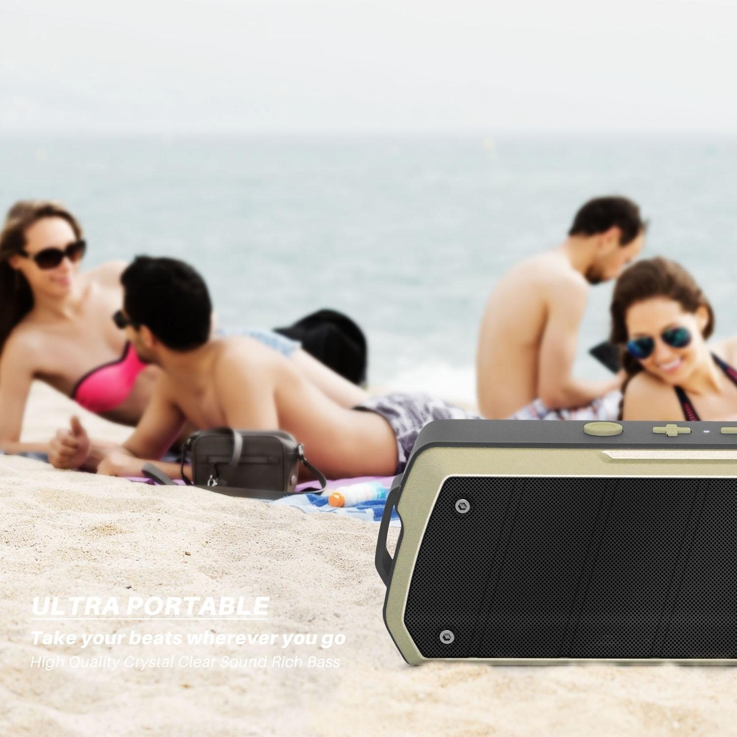 Enceinte Bluetooth Portable,Étanche Subwoofer,Mini Enceinte,Subwoofer