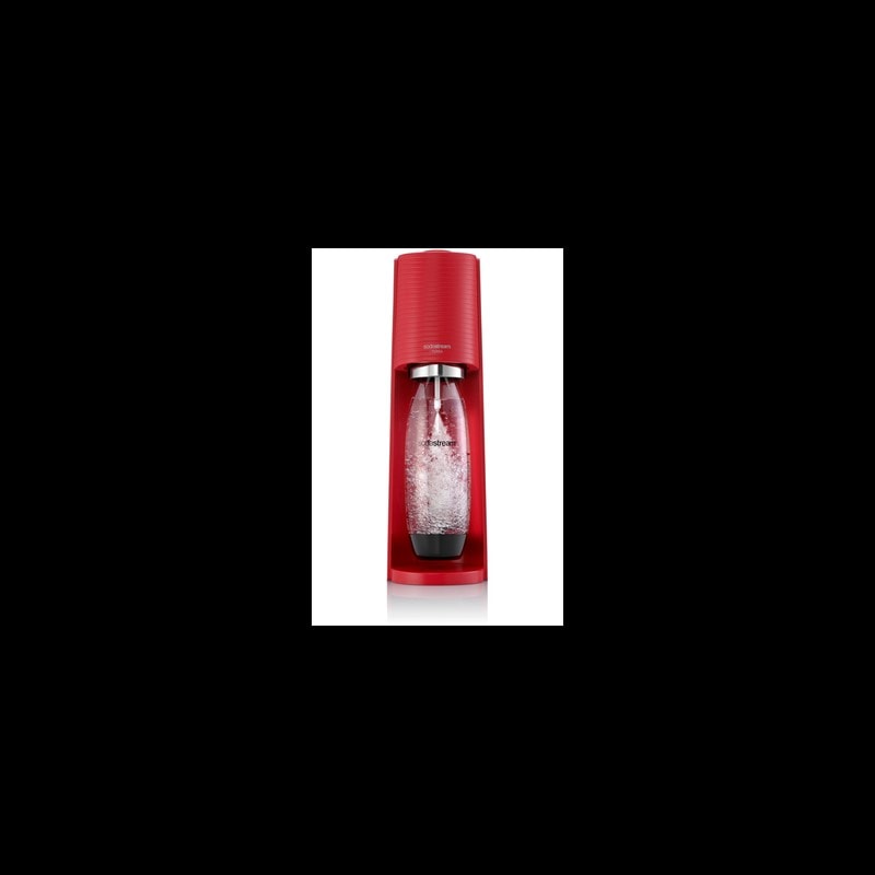 Machine à eau pétillante TERRA + 1 bouteille 1L rouge SODASTREAM à Prix