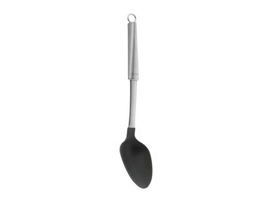 Cuillère à Servir Lagostina Anti-adhésive - Manche Nylon, Tête Inox 18/10, Protection Poêles, Lave-vaisselle
