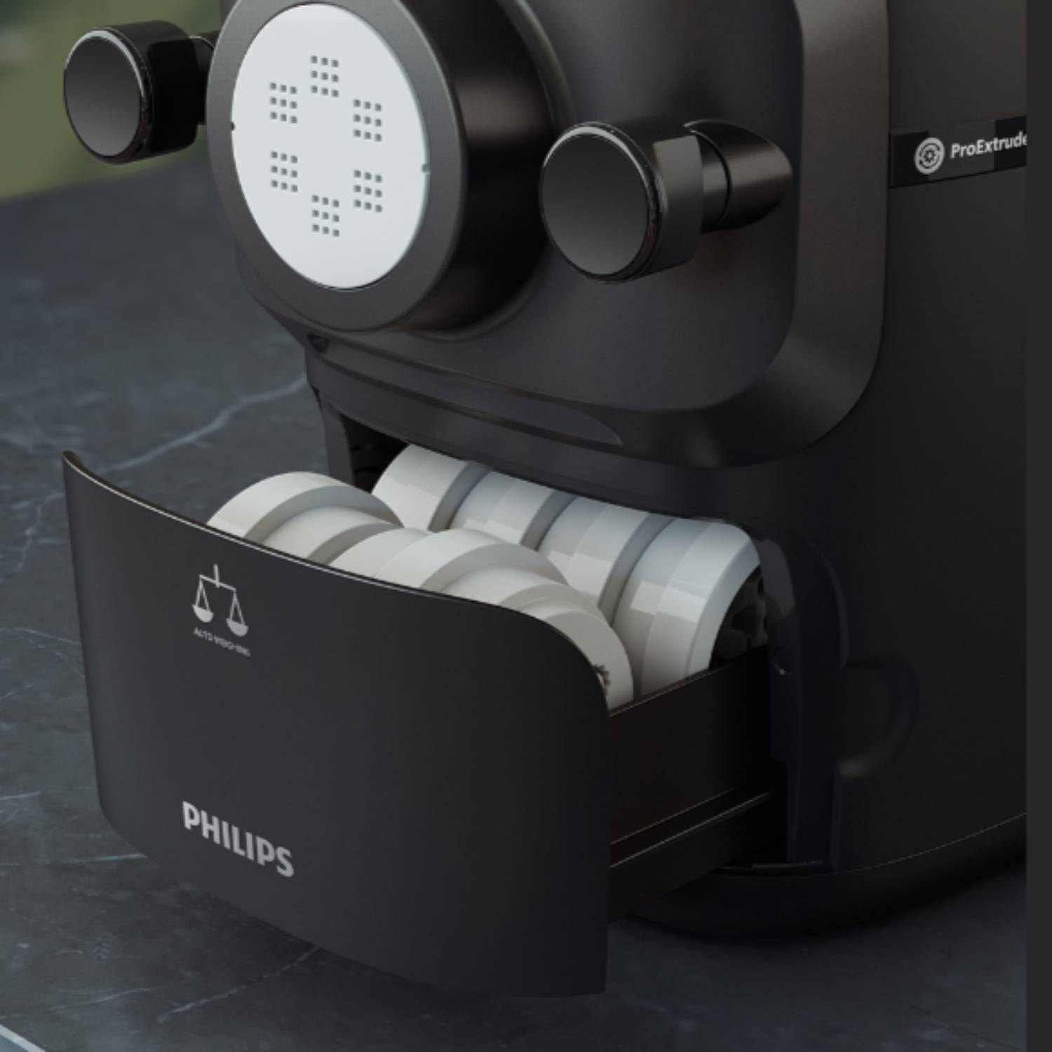 Piebert Couvercle compatible avec la machine à pâtes Philips Piebert Couvercle compatible avec la machine à pâtes Philips