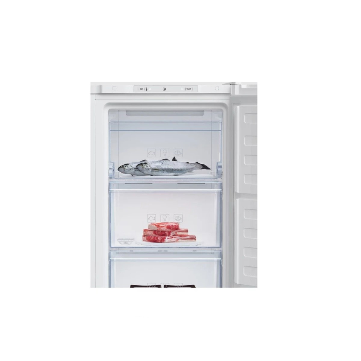 Congélateur Armoire Beko RFNM200E40WN Blanc - Neuf (défaut Esthétique) - 2 Ans Garantie