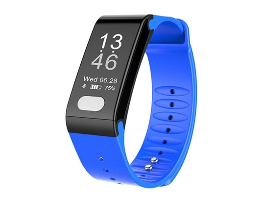 Tracker fitness t6: bracelet intelligent oled moniteur cardiaque