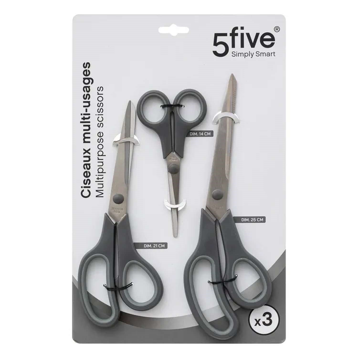 3 Paires De Ciseaux Miniatures Dont Une Broche - Occasion Très Bon état, Pour Collection Ou Créations