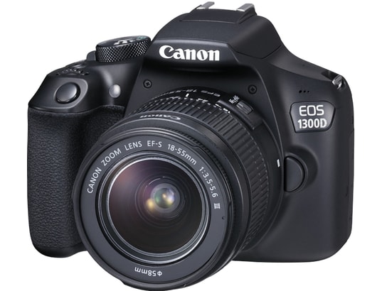 Lot Appareil Photo Canon EOS 1300D + Objectifs 18-55mm & 50mm + Trépied + Sac - Occasion