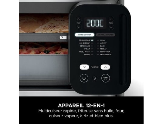 NINJA Friteuse sans huile à air chaud AF180EU - Noir pas cher - Auchan.fr
