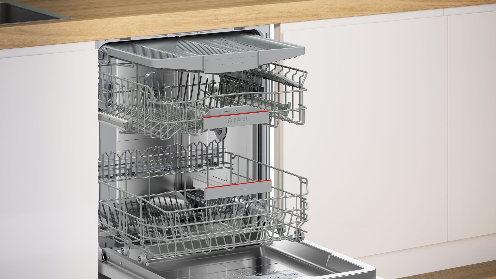 Lave-Vaisselle Intégrable Bosch Série 6 - 60 Cm, Classe C, 39 DB, 14 Couverts, Connecté Home Connect