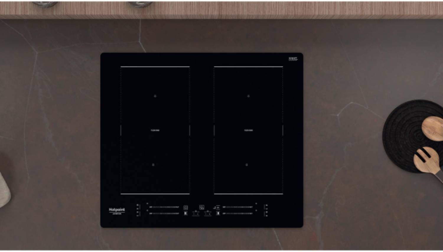 HOTPOINT ARISTON HS5160CNE, 4 foyers, Flexi Duo, Sliders , 7200w — free download