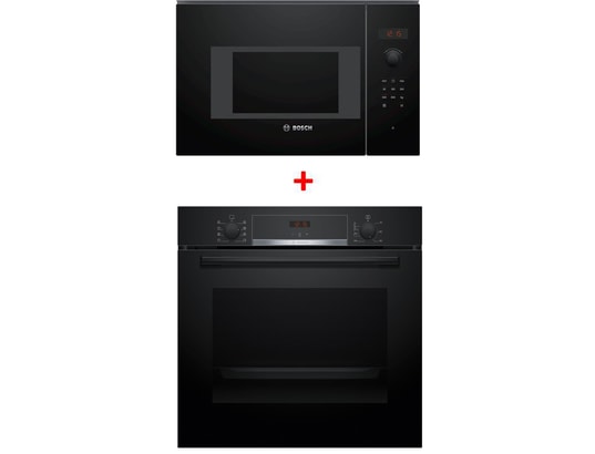 Bosch Four Encastrable Hbf153bb0 Ecoclean Noir Four encastrable EcoClean BOSCH HBA553BA3F + BFL523MB1F Pas Cher