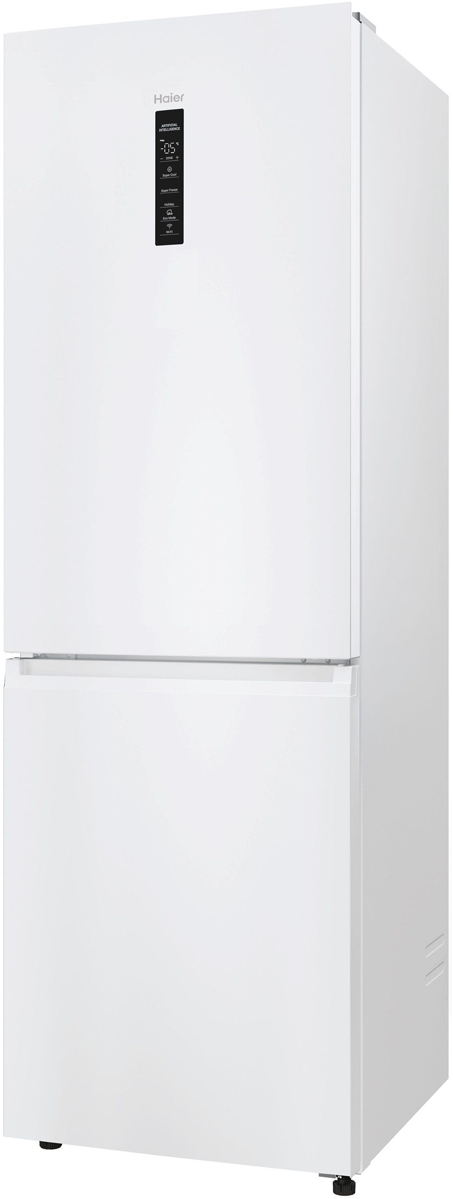 Réfrigérateur Congélateur Haier HTW5620DNMG - 3 Portes, No Frost, 289L + 125L, Classe D - Design Bas