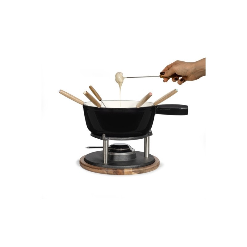 Macchina Per Fonduta Elettrica LIVOO - In Acciaio Inox, Capacità 1800 Ml, Colore Grigio