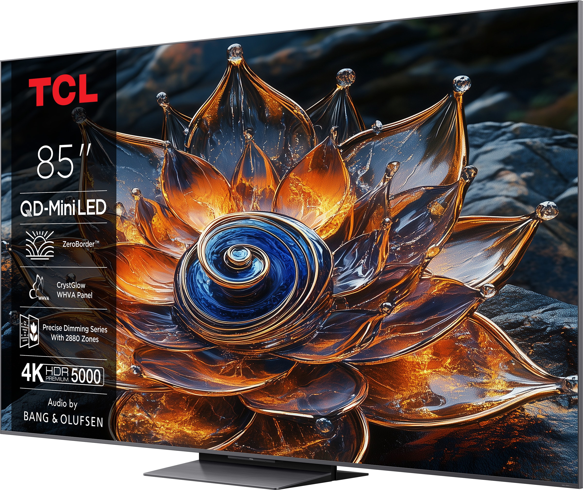 TCL 85Q8C 4K QD-Mini LED Premium 144Hz 2025 - TV Mini LED 4K 215 cm ...