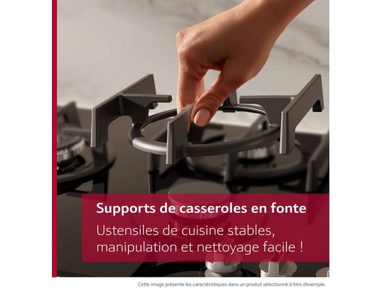 NEFF, N70, T26PIP4S0, Plaque De Cuisson à Gaz De 60 Cm Avec 4