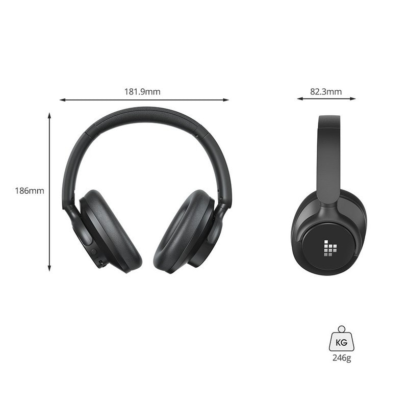 Casque Anker Soundcore Q20+ - Réduction De Bruit Active - Bluetooth - Noir (Neuf)