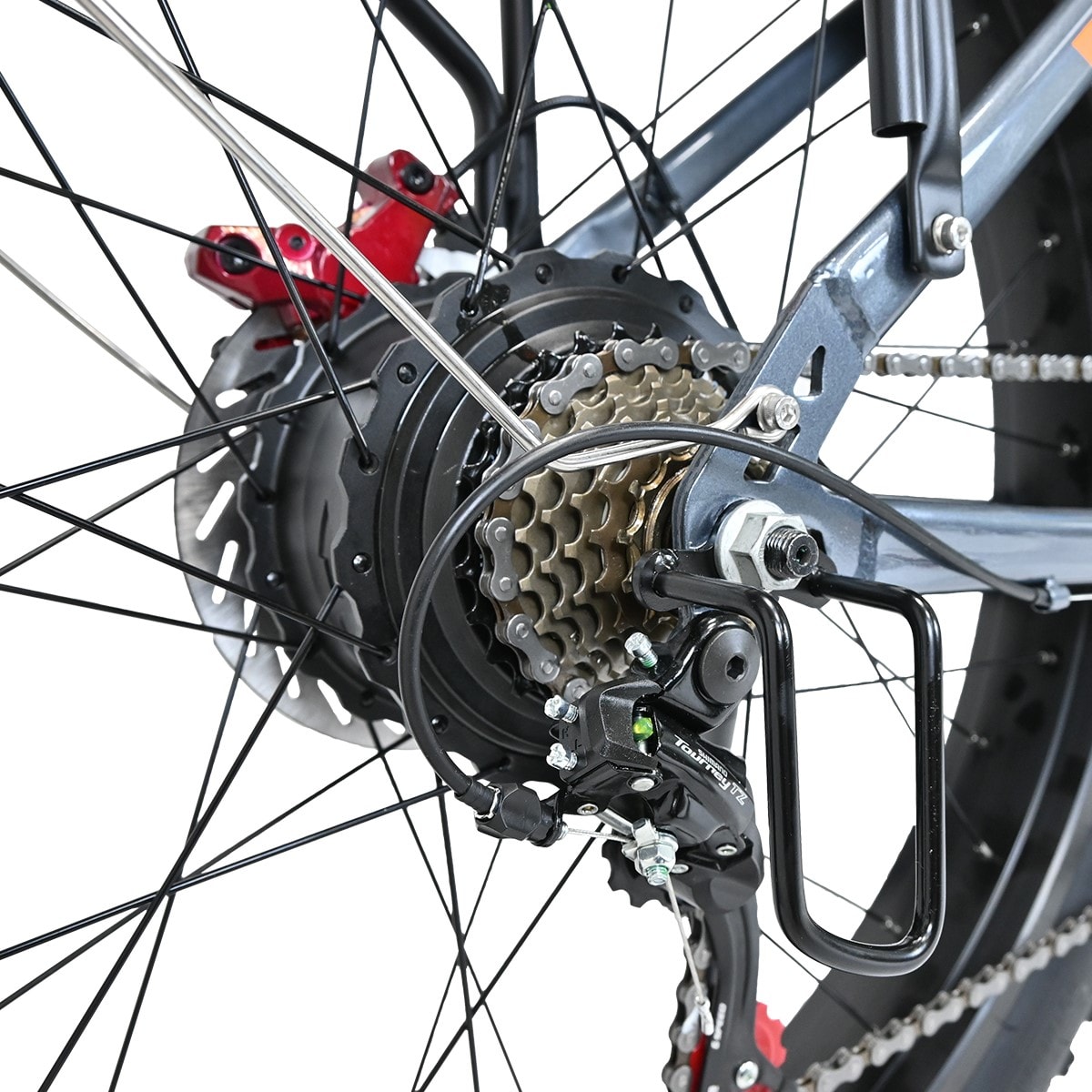 Vélo Électrique CHEEVALRY C26 – 26 Pouces – 350W – Autonomie 100 Km – Noir