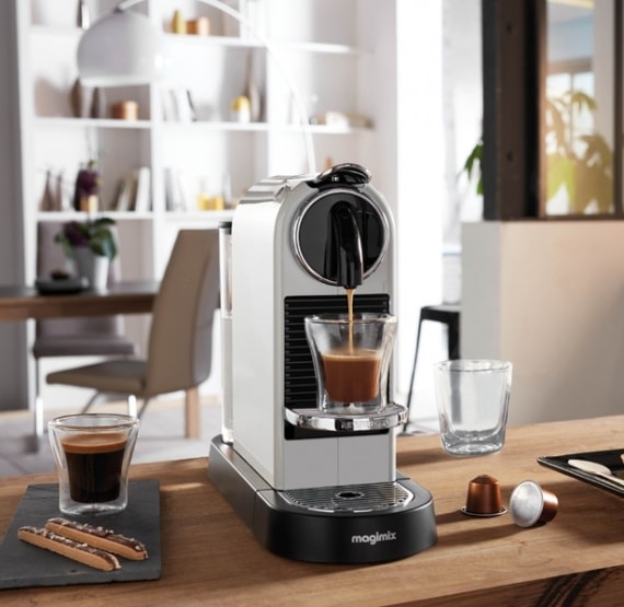 Test et avis cafetière Nespresso Krups Citiz and Milk : achat au meilleur  prix