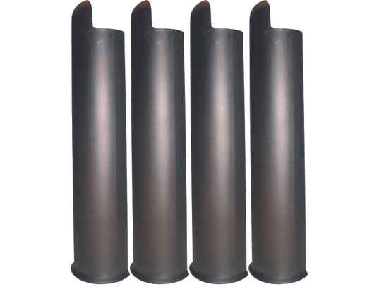 Lot De 4 Pieds Pour Cadre à Lattes - VENTE-UNIQUE - Noir - A Monter Soi