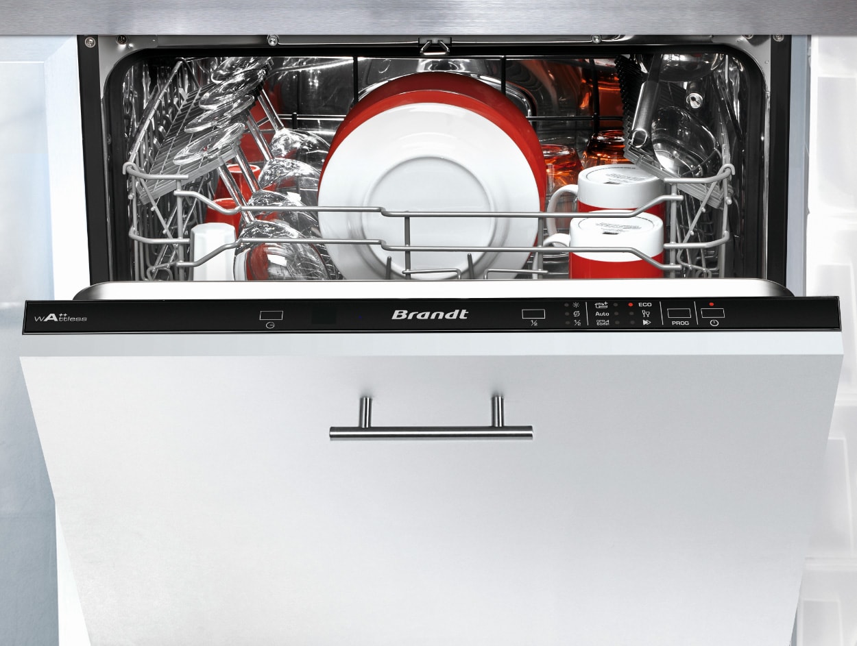 BRANDT VH15J - Lave vaisselle tout integrable 60 cm BRANDT - Livraison
