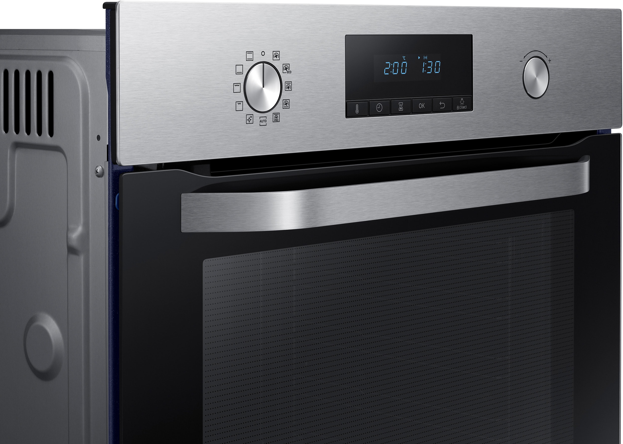 Four encastrable pyrolyse SAMSUNG NV70M3372BS Pas Cher - UBALDI.com