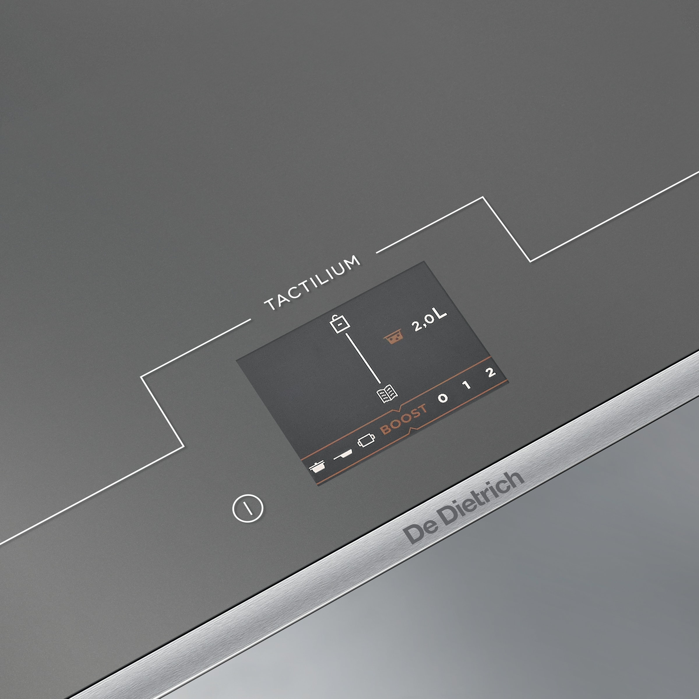 DE DIETRICH DPI7698GS, Fascination, HoriZone, gris acier Plaque — free download