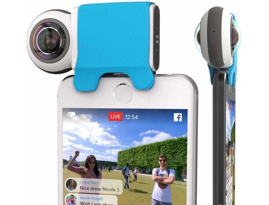Caméra pour smartphone GIROPTIC Giroptic IO caméro 360° pour