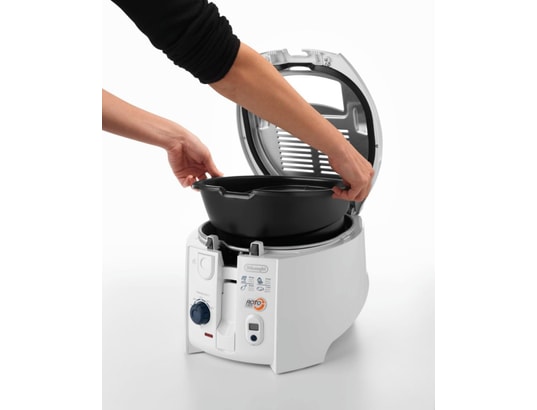 Friteuse DELONGHI Rotofriteuse F28533.W1 Pas Cher UBALDI