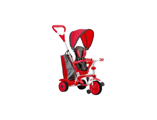 YVOLUTION STROLLY Tricycle Evolutif Strolly Spin Rouge